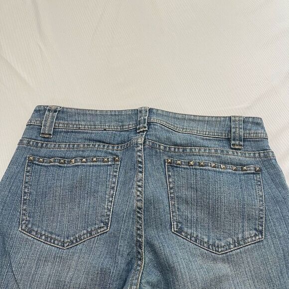 Harley Davidson Women’s Studded Bootcut Denim Jeans Size 8 - Picture 9 of 9